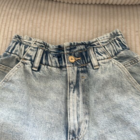 Zara Jean shorts Zara size 4 denim jean short mint condition - Picture 4 of 8